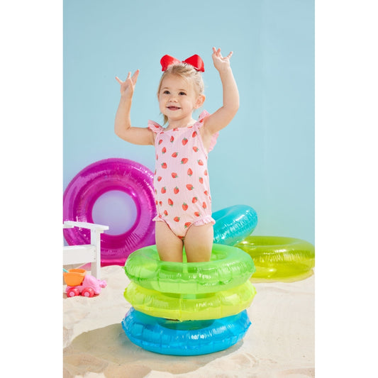 Vestido de Baño de Fresas 1 Pieza