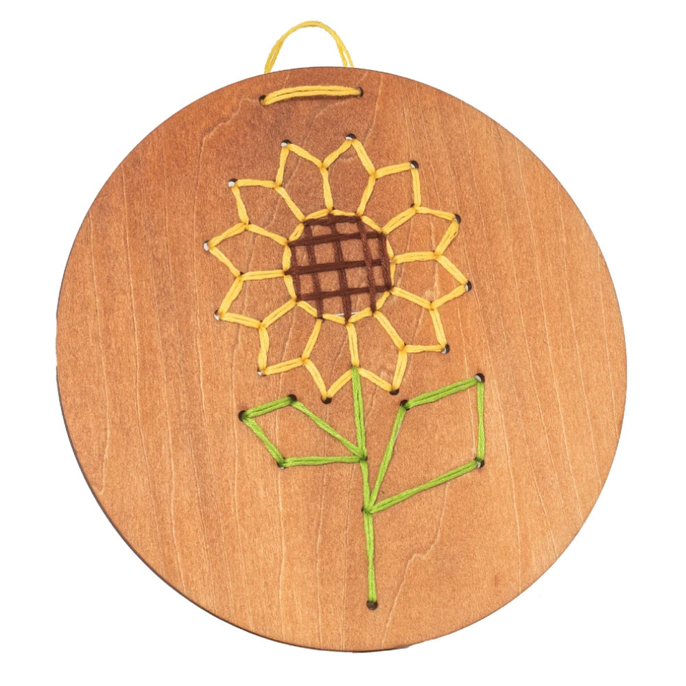 Kit de Bordado de Madera - Plantas