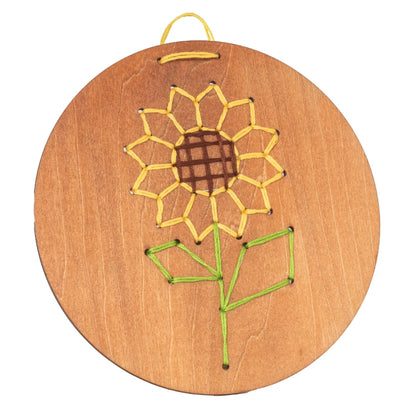 Kit de Bordado de Madera - Plantas