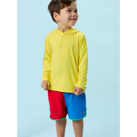 Vestido de Baño Color Block Primario