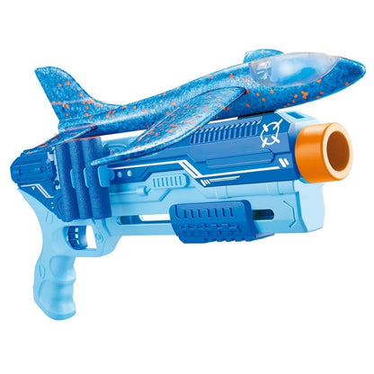 Flying Ace - Pistola de Dardos y Avión LED