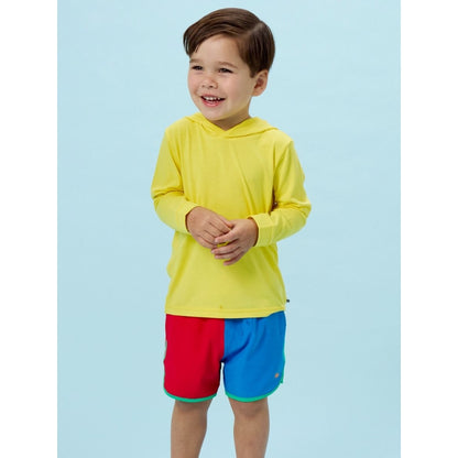 Vestido de Baño Color Block Primario