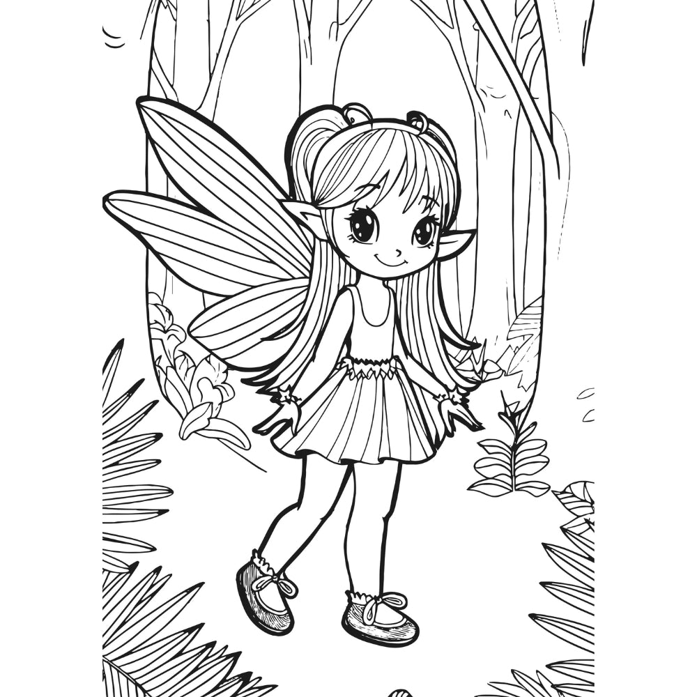 Fairyland Fun XXL Coloring Book - Libro de Pintar XXL Fantasi