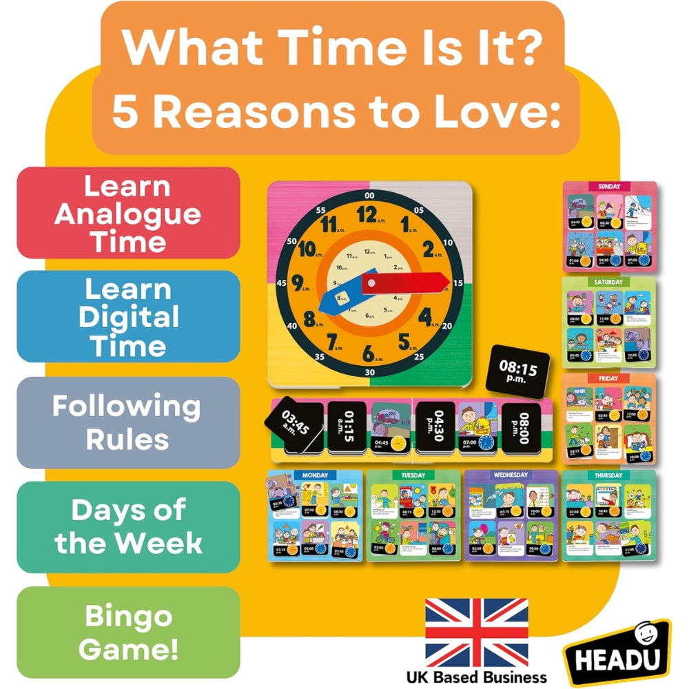 Que Hora Es - What Time is it?