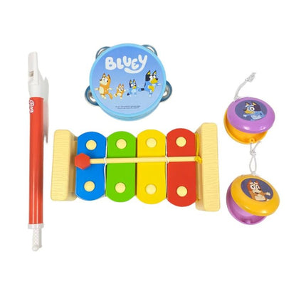Bluey™ Magic Xylophone Band 6pc Set - Banda Musical 6 Piezas Bluey