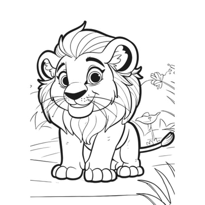 Animal Kingdom XXL Coloring Book - Libro de Pintar XXL Reino Animal