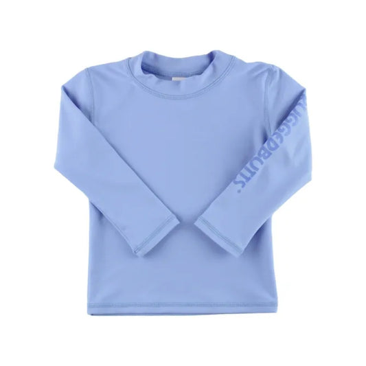 Rashguard Manga Larga Morada de Niño - Periwinkle