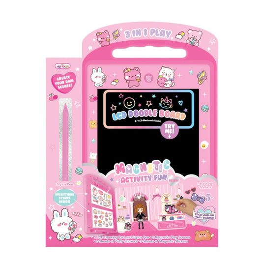 LCD Doodle Board & Magnetic Activity Fun - CR