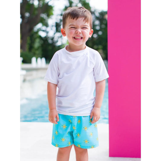 Vestido de Baño de Niño Dia Soleado / Blue Sunshiny Day