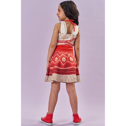 Disfraz Moana Falda y Camisa