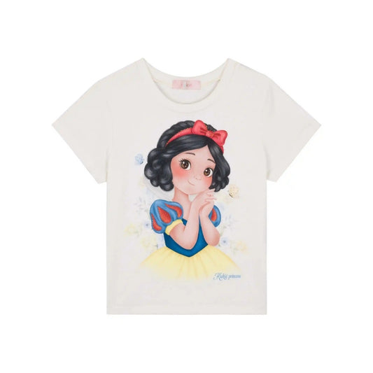 Camisa Manga Corta Blanca Nieves
