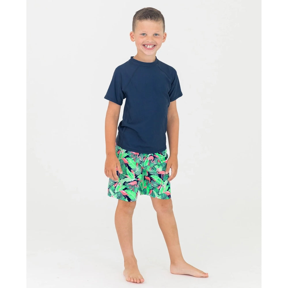 Vestido de Baño de Niño Palmeras / Flamingo Frenzy