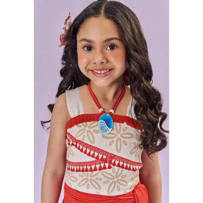Disfraz Moana Falda y Camisa