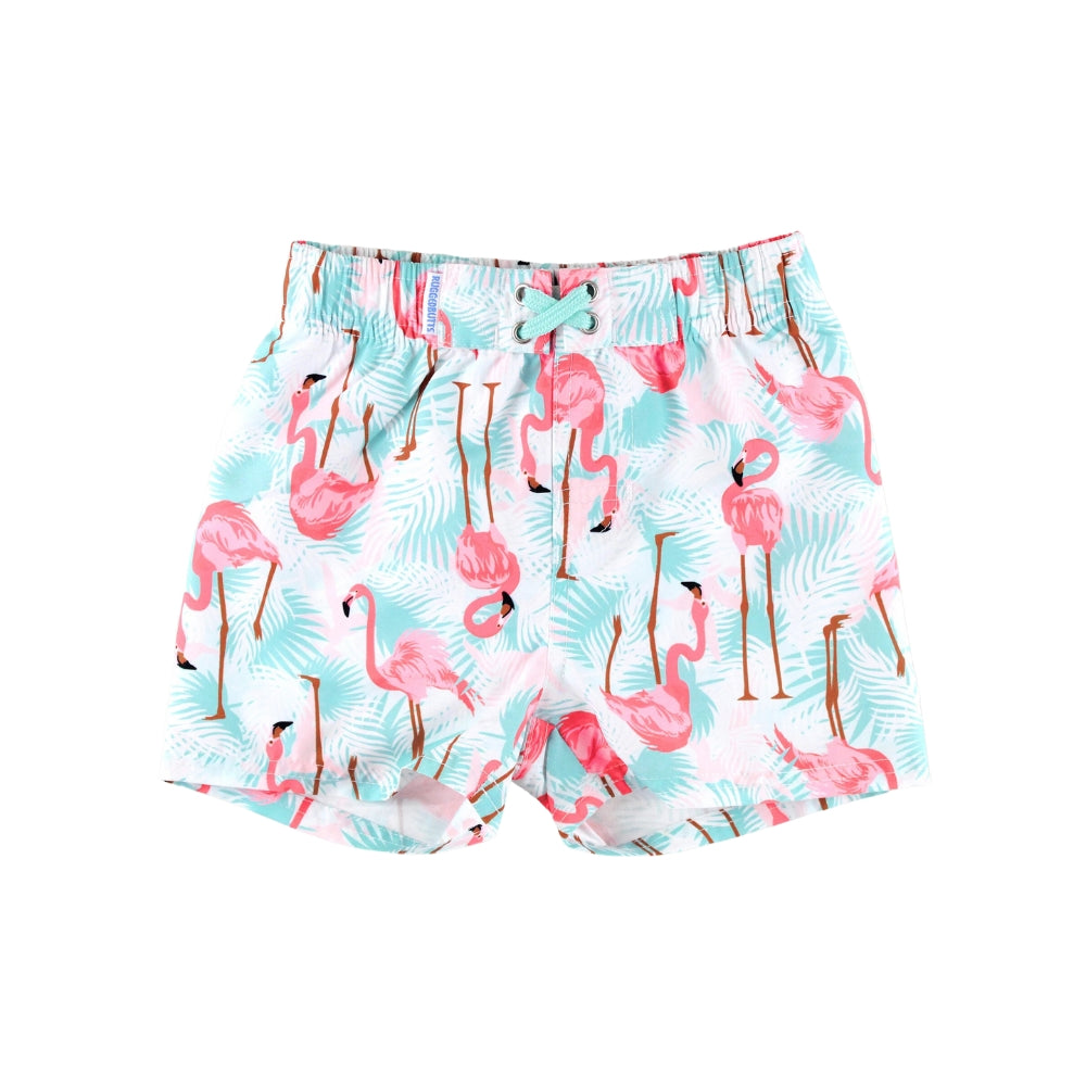 Vestido de Baño Niño Flamingos / Flamenco / Vibrant Flamingo Swim Trunks