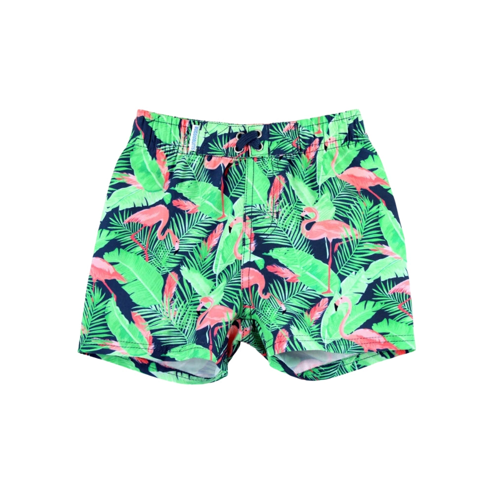 Vestido de Baño de Niño Palmeras / Flamingo Frenzy