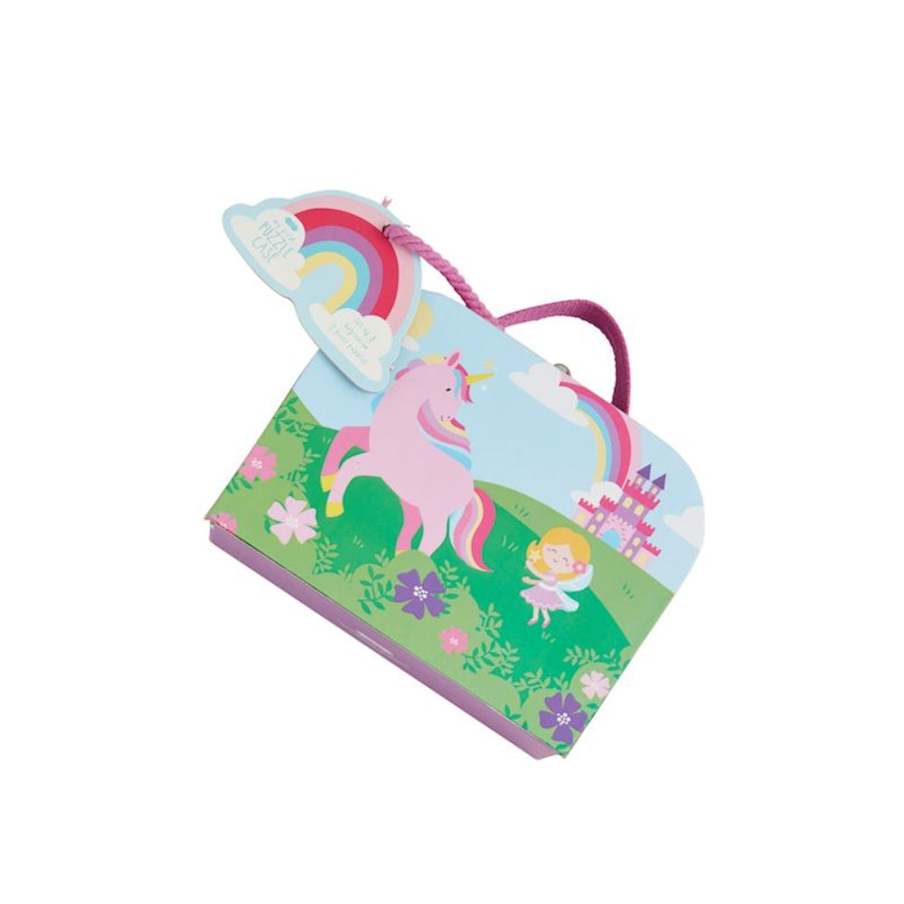 Magical Puzzle Suitcase - Set de 8 Rompecabezas de 2 Piezas Fantasia