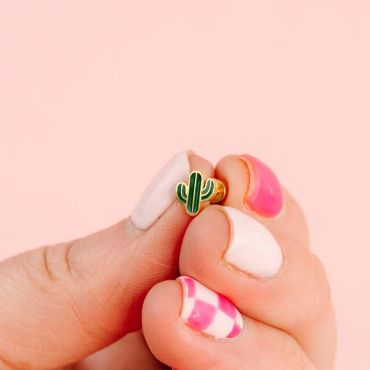 Aretes Cactus (Cubiertos 18K)