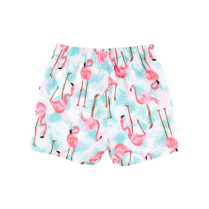 Vestido de Baño Niño Flamingos / Flamenco / Vibrant Flamingo Swim Trunks