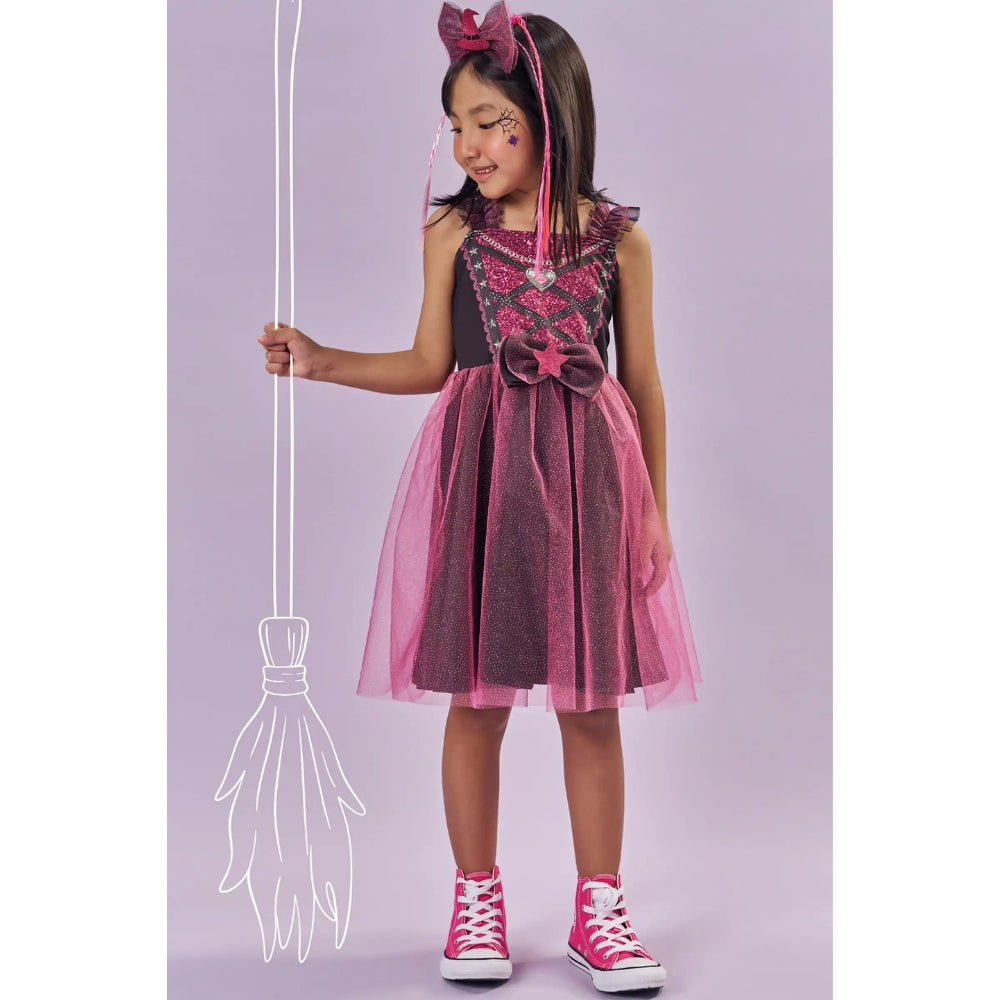 Disfraz Brujita con Vincha