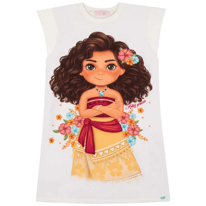 Vestido / Pijama Manga Corta - Moana