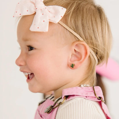 Aretes Cactus (Cubiertos 18K)