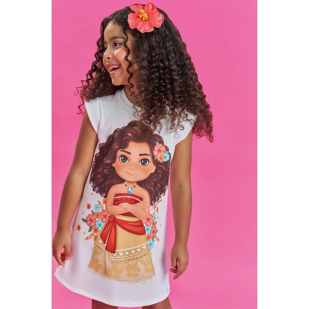 Vestido / Pijama Manga Corta - Moana