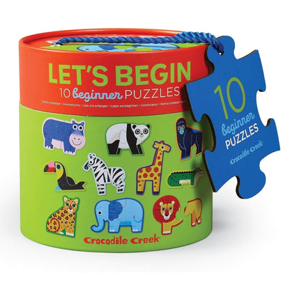 Let's Begin 2-Piece Puzzle - Jungle