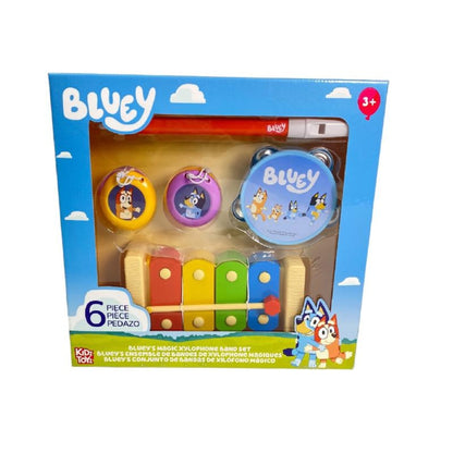 Bluey™ Magic Xylophone Band 6pc Set - Banda Musical 6 Piezas Bluey