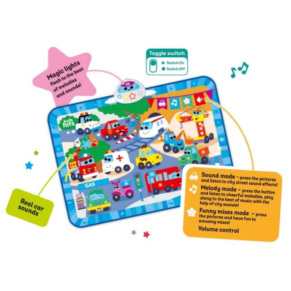 Mat de Bebe con Luces y Sonidos Ciudad - Big City Rush