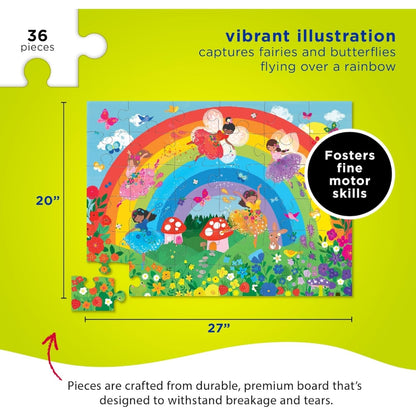 36-pc Floor Puzzle - Over the Rainbow
