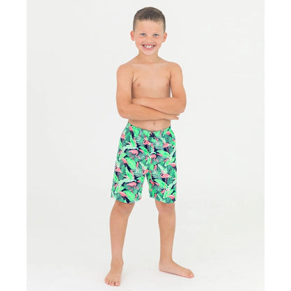 Vestido de Baño de Niño Palmeras / Flamingo Frenzy