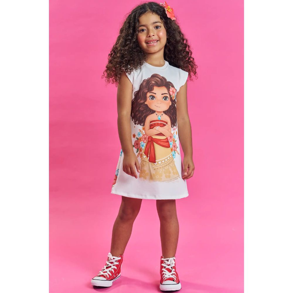 Vestido / Pijama Manga Corta - Moana
