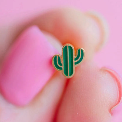 Aretes Cactus (Cubiertos 18K)