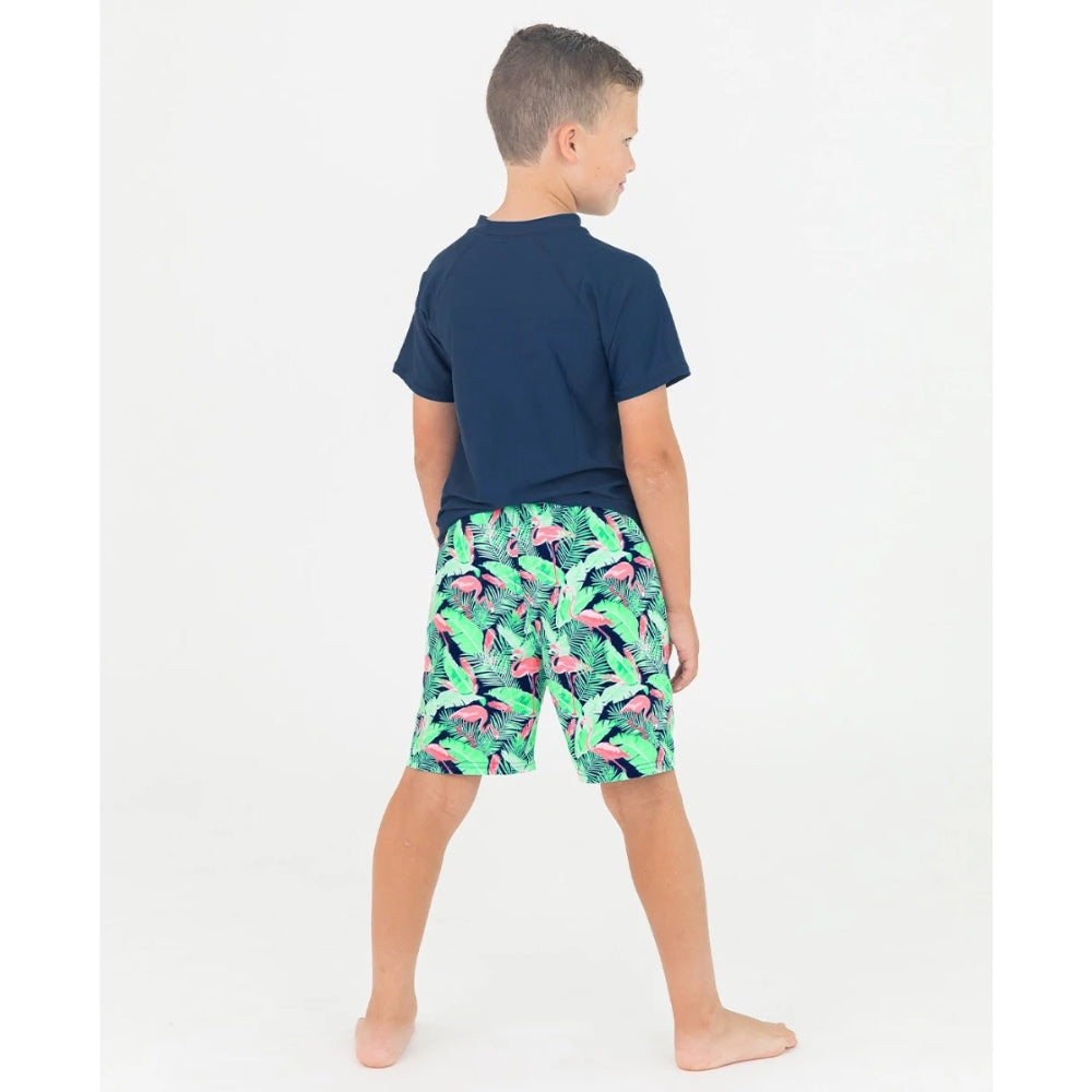 Vestido de Baño de Niño Palmeras / Flamingo Frenzy