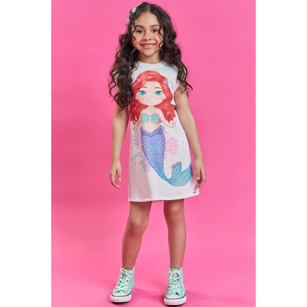 Vestido / Pijama Manga Corta - Sirena