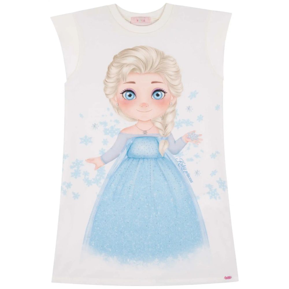 Vestido / Pijama Manga Corta - Frozen