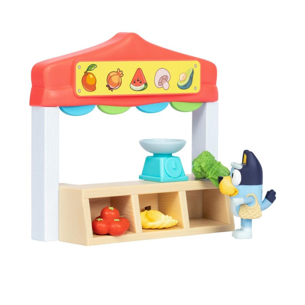Bluey™ Mini Playset Ice Cream Shop o Farmers Market (1 de los 2 modelos)