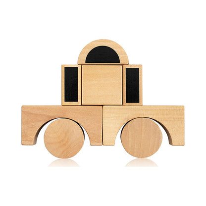 Expression Wooden Blocks - Bloques de Madera de Emociones / Expresiones