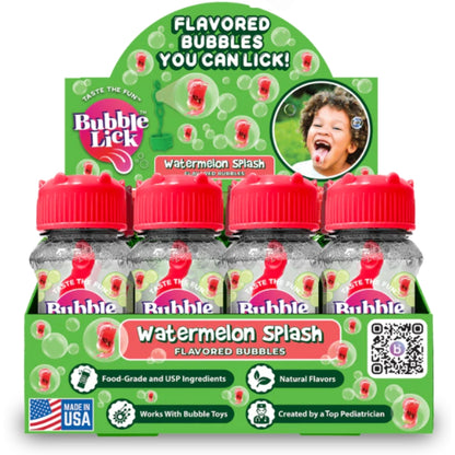 BubbleLick - Burbujas con Sabor Natural de Sandia