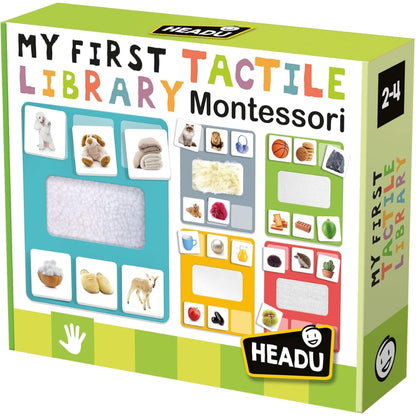 My First Tactile Library Montessori - Mi Primera Biblioteca Tactil