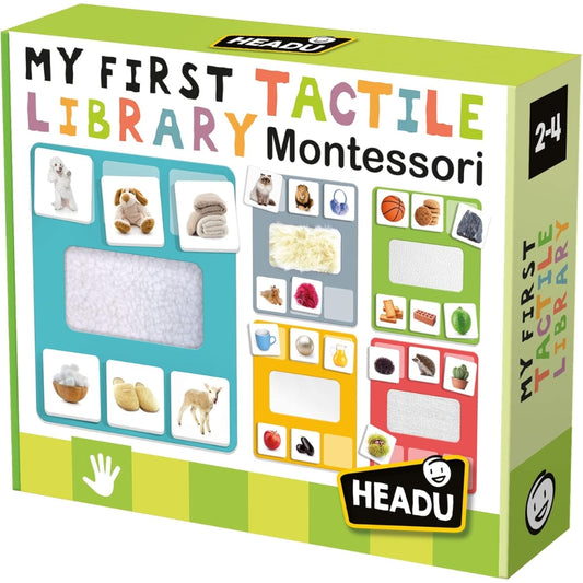 My First Tactile Library Montessori - Mi Primera Biblioteca Tactil