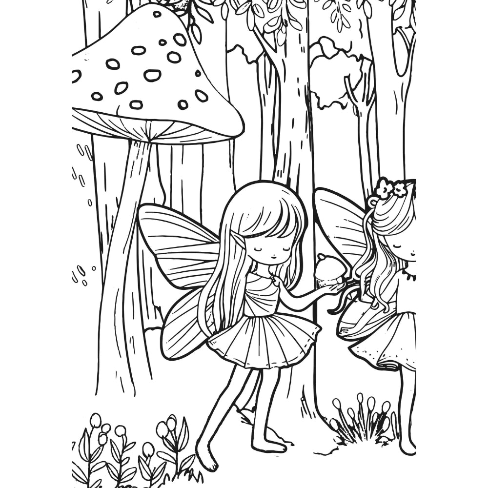 Fairyland Fun XXL Coloring Book - Libro de Pintar XXL Fantasi