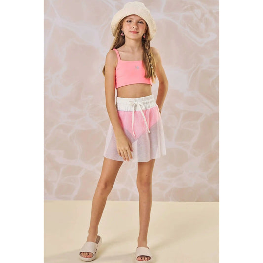 Falda Salida de Baño - Colores Negro y Blanco