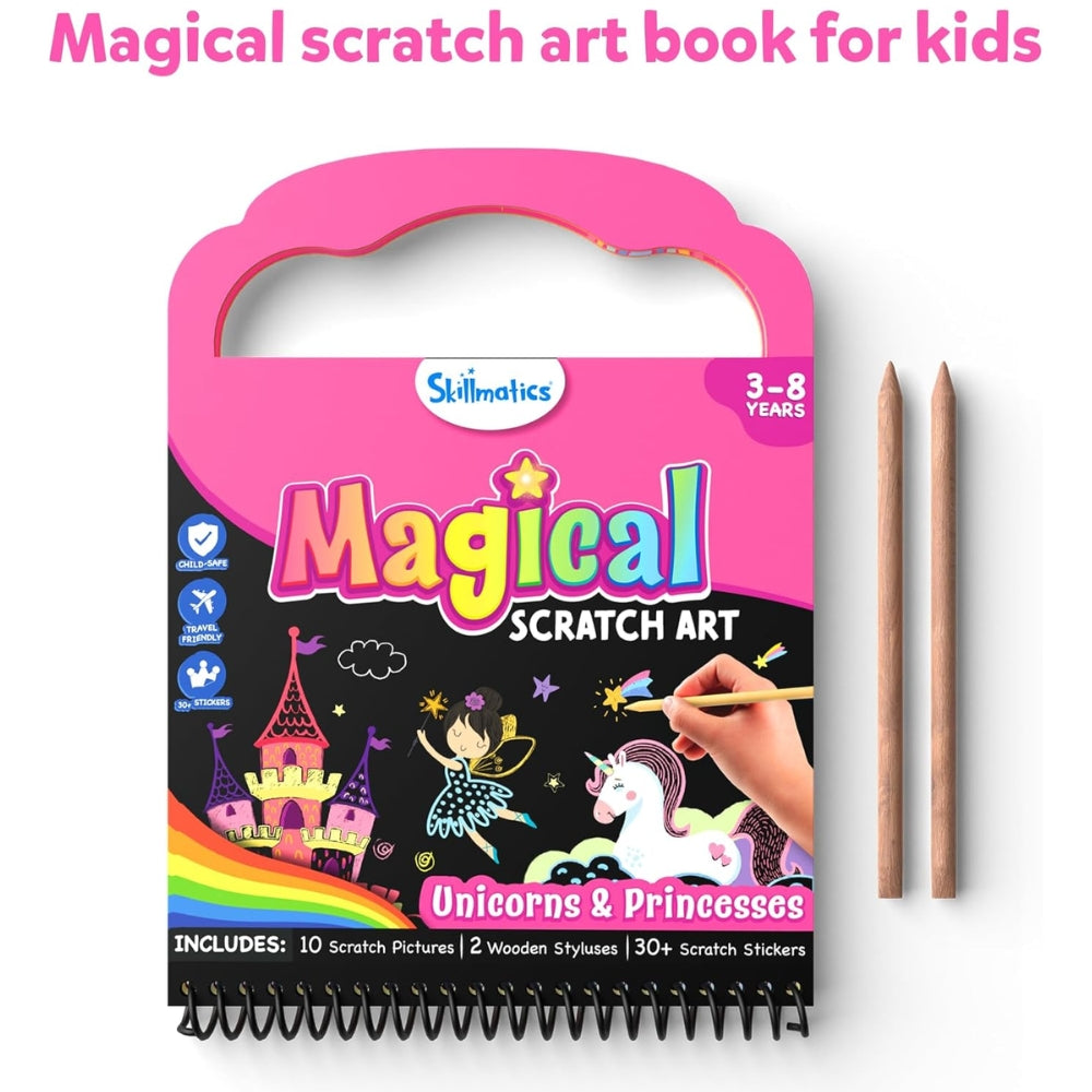 Magical Scratch Art - Amazing Animals Unicorns & Princesses