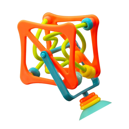 Spinning Cube Tray Toy - Cubo Giratorio con Succion