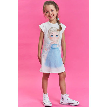 Vestido / Pijama Manga Corta - Frozen