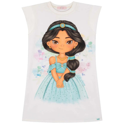 Vestido / Pijama Manga Corta - Jazmín