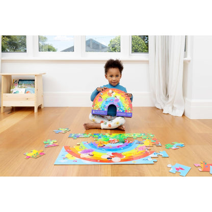 36-pc Floor Puzzle - Over the Rainbow