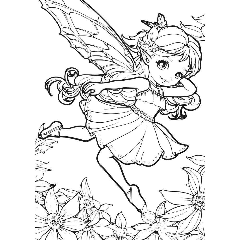 Fairyland Fun XXL Coloring Book - Libro de Pintar XXL Fantasi