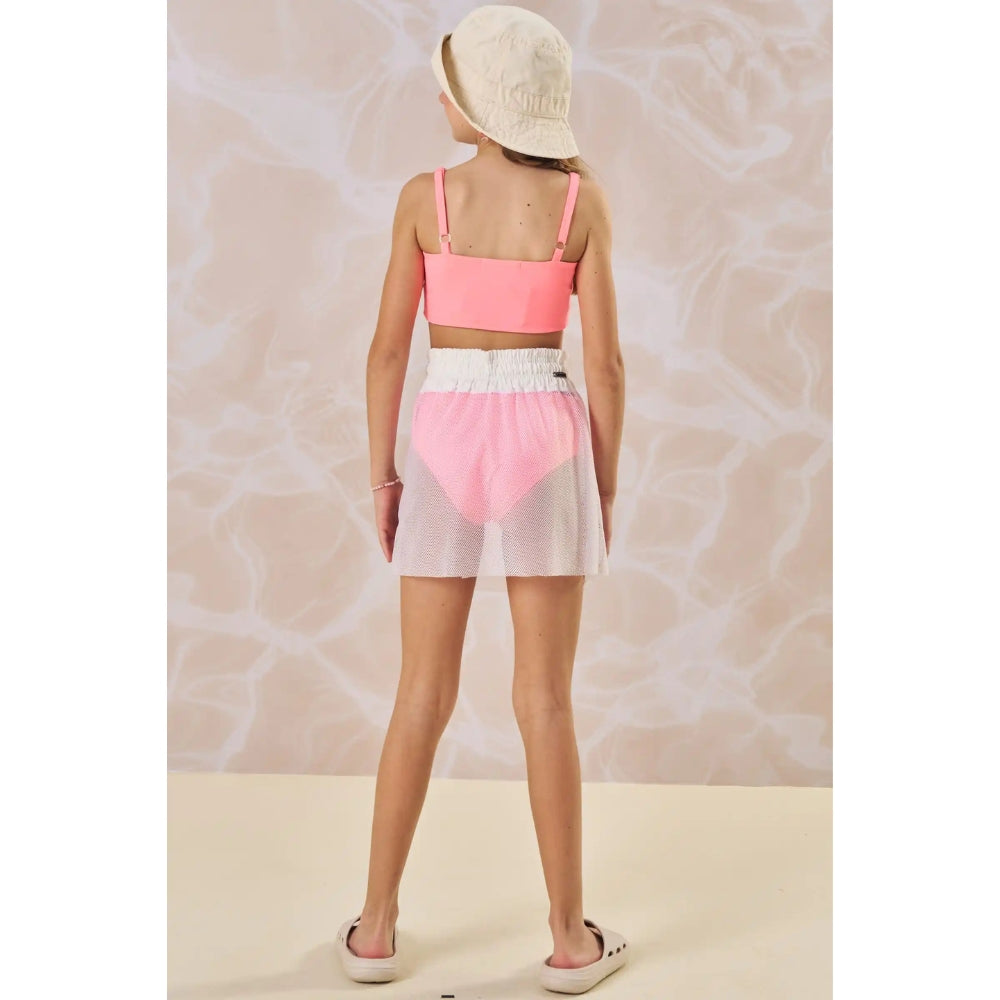 Falda Salida de Baño - Colores Negro y Blanco